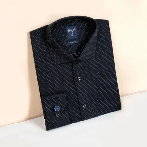 Classic Black Slim Fit shirt