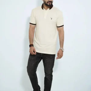 Beige - Double PK Regular Polo Shirt